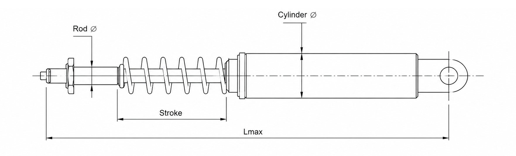 Oil Damper Drawing